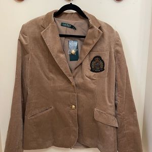 Lauren by Ralph Lauren Heritage Crested Blazer